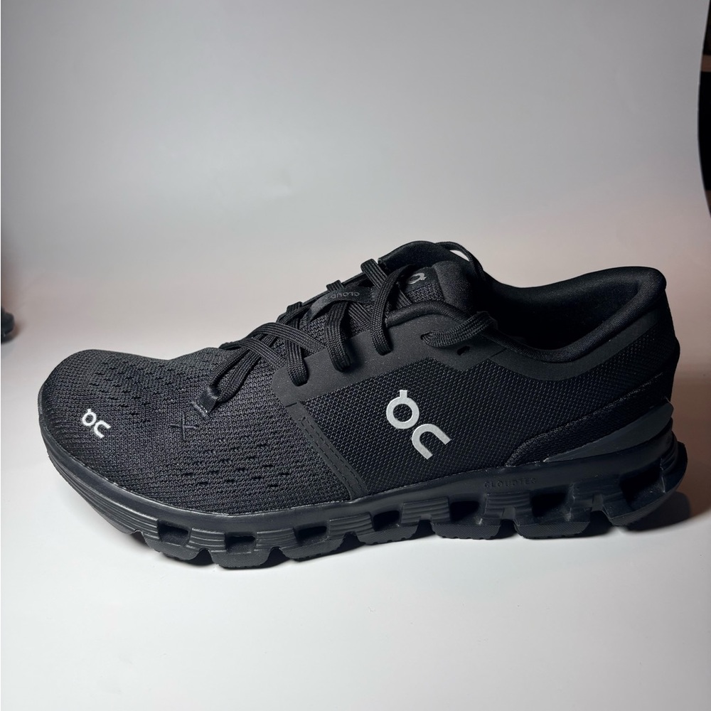 On Cloud X Women's Size 9.5. New in box. Black on Black - Picture 3 of 12